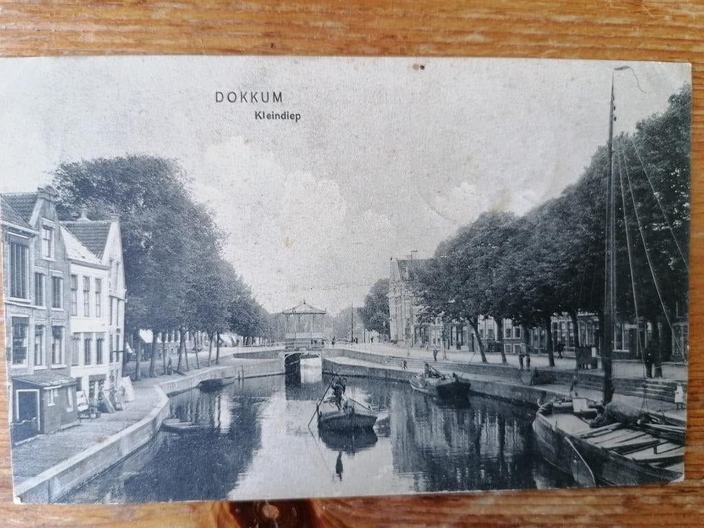 Dokkum Kleindiep, Ophalen of Verzenden, Voor 1920, Zuid-Holland