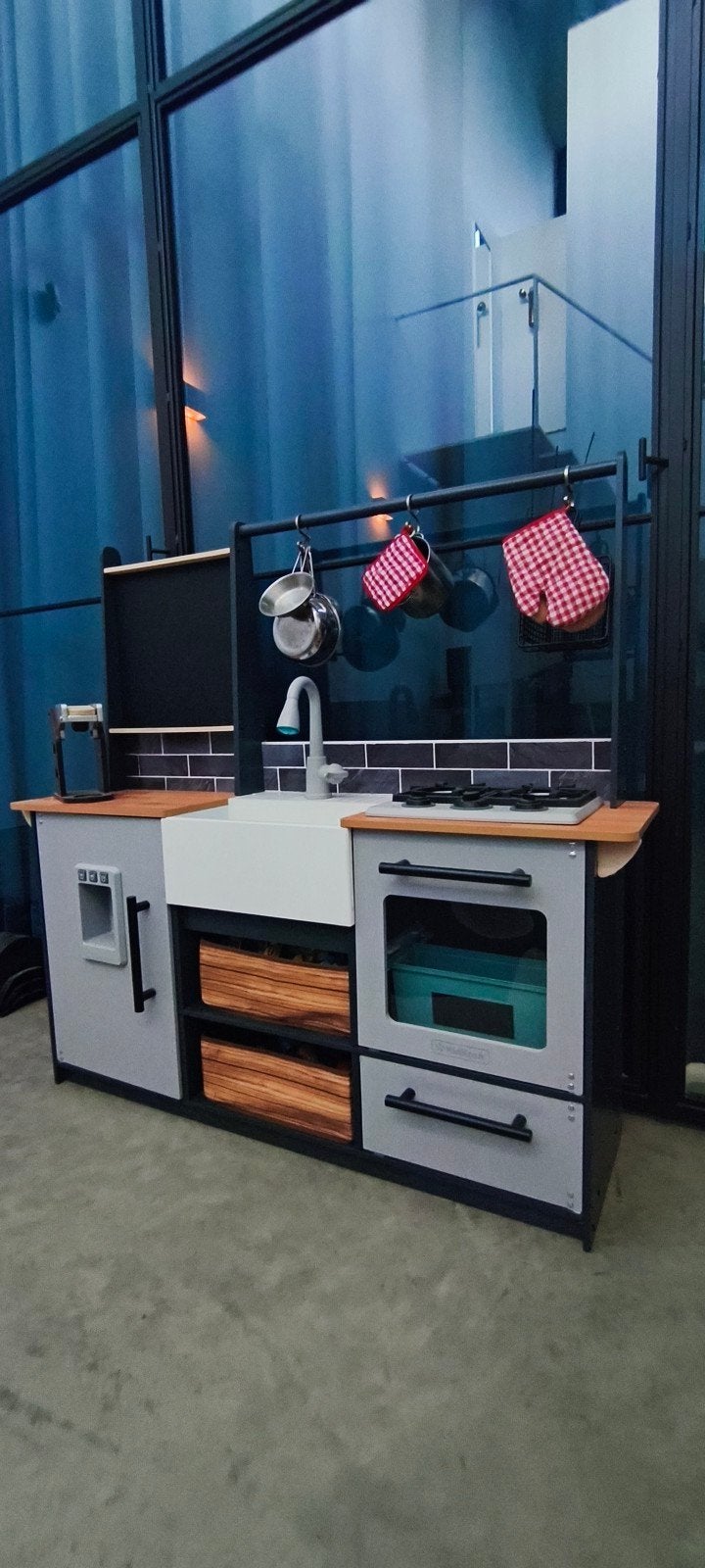 KidKraft 'Farm to Table' Houten Speelkeuken., Ophalen of Verzenden, Zo goed als nieuw, Hout, Speelkeuken