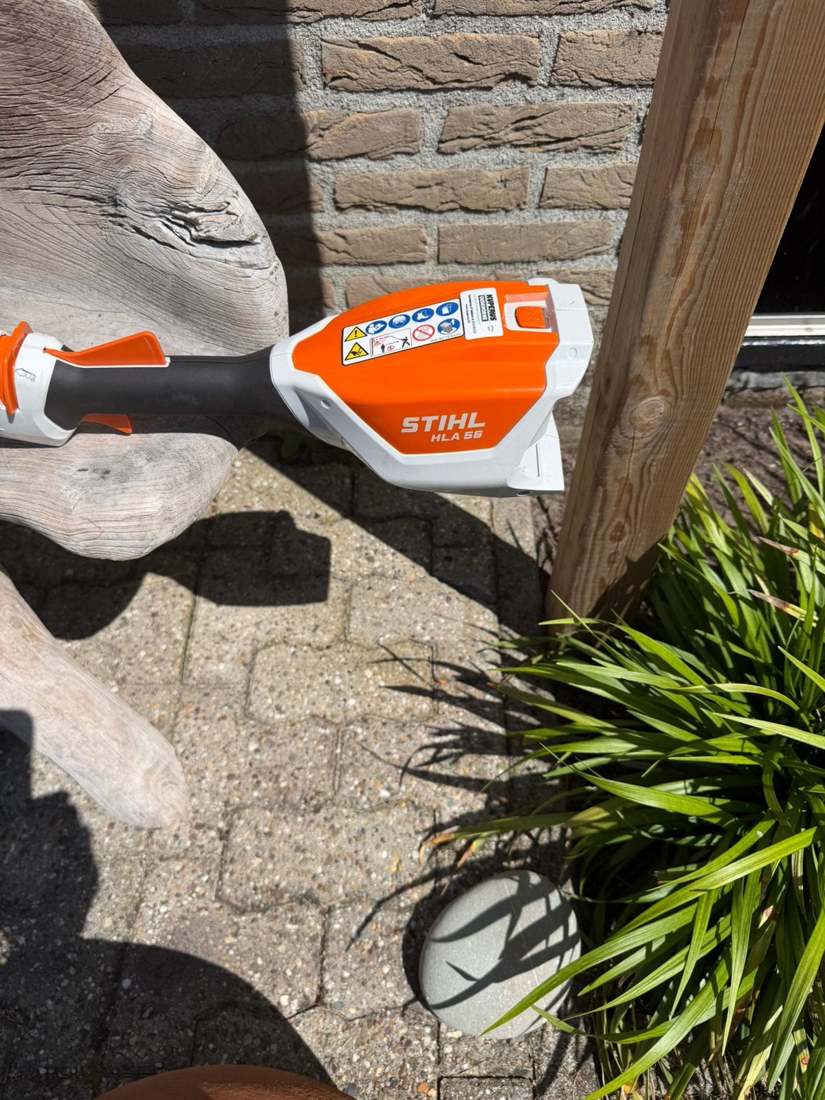 Stihl Heg HOOGSNOEIER HLA56./ accu, Tuin en Terras, Bosmaaiers, Ophalen, Zo goed als nieuw, Accu