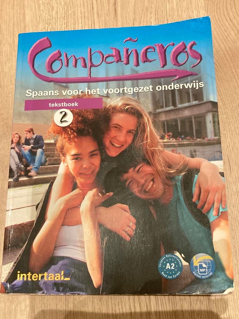 Compañeros Spaans voor het voortgezet onderwijs tekstboek 2, Boeken, Ophalen of Verzenden, Gelezen, Non-fictie