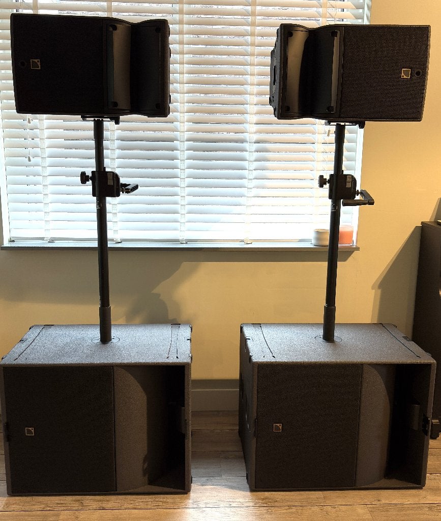 L-Acoustics Set A10 2xWide/ 2x Focus/ 2xKS21- Zgan(Jan 2026), Ophalen, Zo goed als nieuw, 150 watt of meer, Overige merken