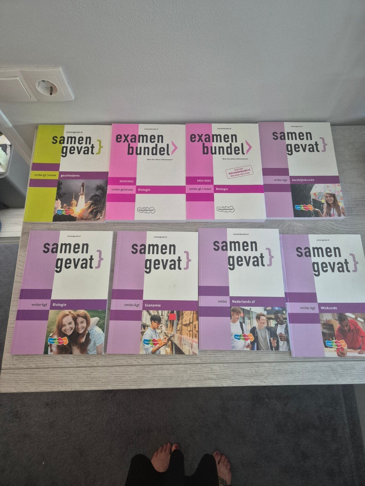 Samengevat en Examenbundels VMBO-gkt-mavo (10 euro p.st.), Ophalen of Verzenden, Zo goed als nieuw, VMBO