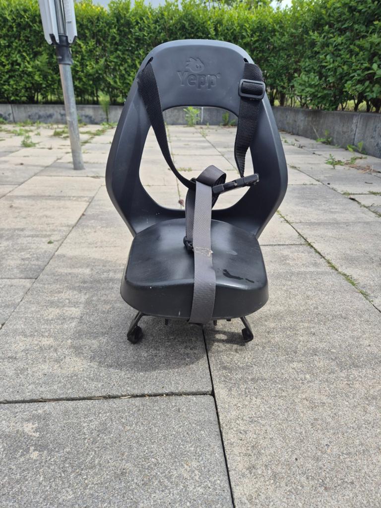 Yepp Junior Budget Black fietsstoeltje bagagedrager, Ophalen, Achterzitje, Yepp, 15 t/m 36 kg