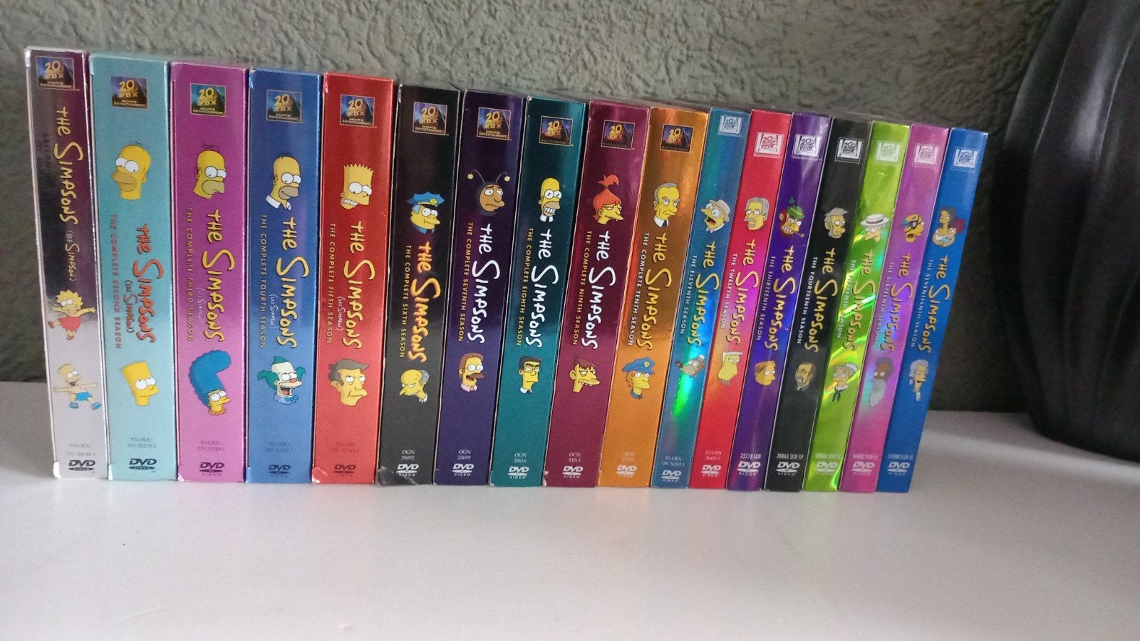 The Simpsons Complete Seizoenen 1-17 DVD Boxset, Cd's en Dvd's, Nederlands, Ophalen of Verzenden, Zo goed als nieuw, Komedie