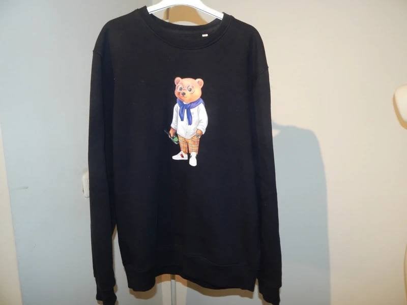 Baron Filou zwarte sweater beer print in kleur Als Nieuw M, Baron Filou, Zwart, Zo goed als nieuw, Verzenden