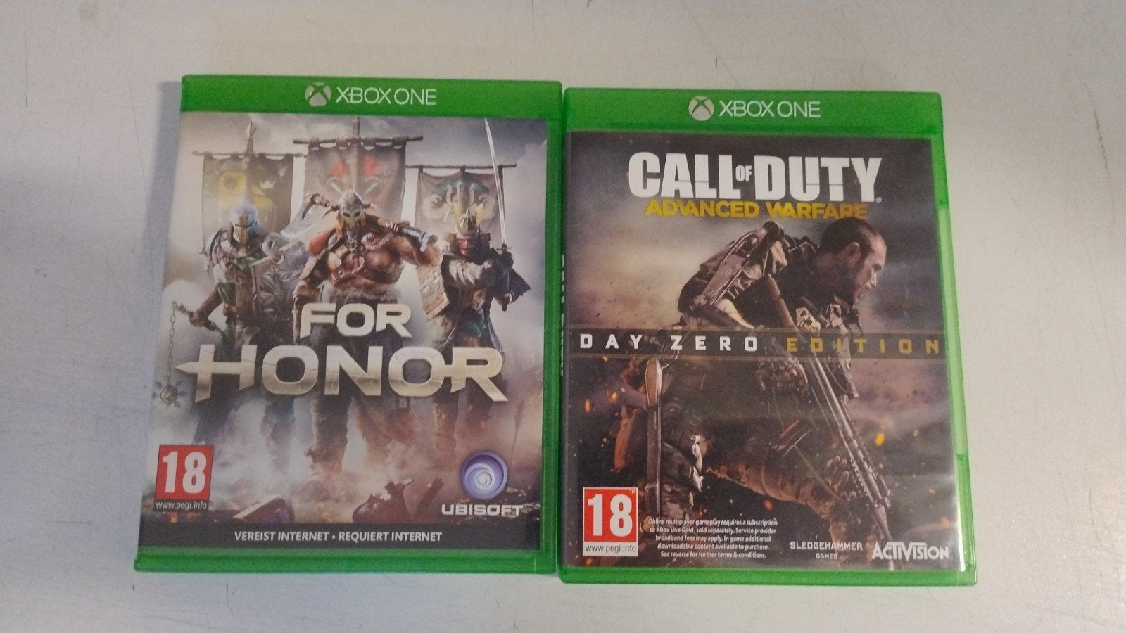 Xbox One games: Call of Duty Advanced Warfare & For Honor, Online, Vanaf 18 jaar, Shooter, Verzenden
