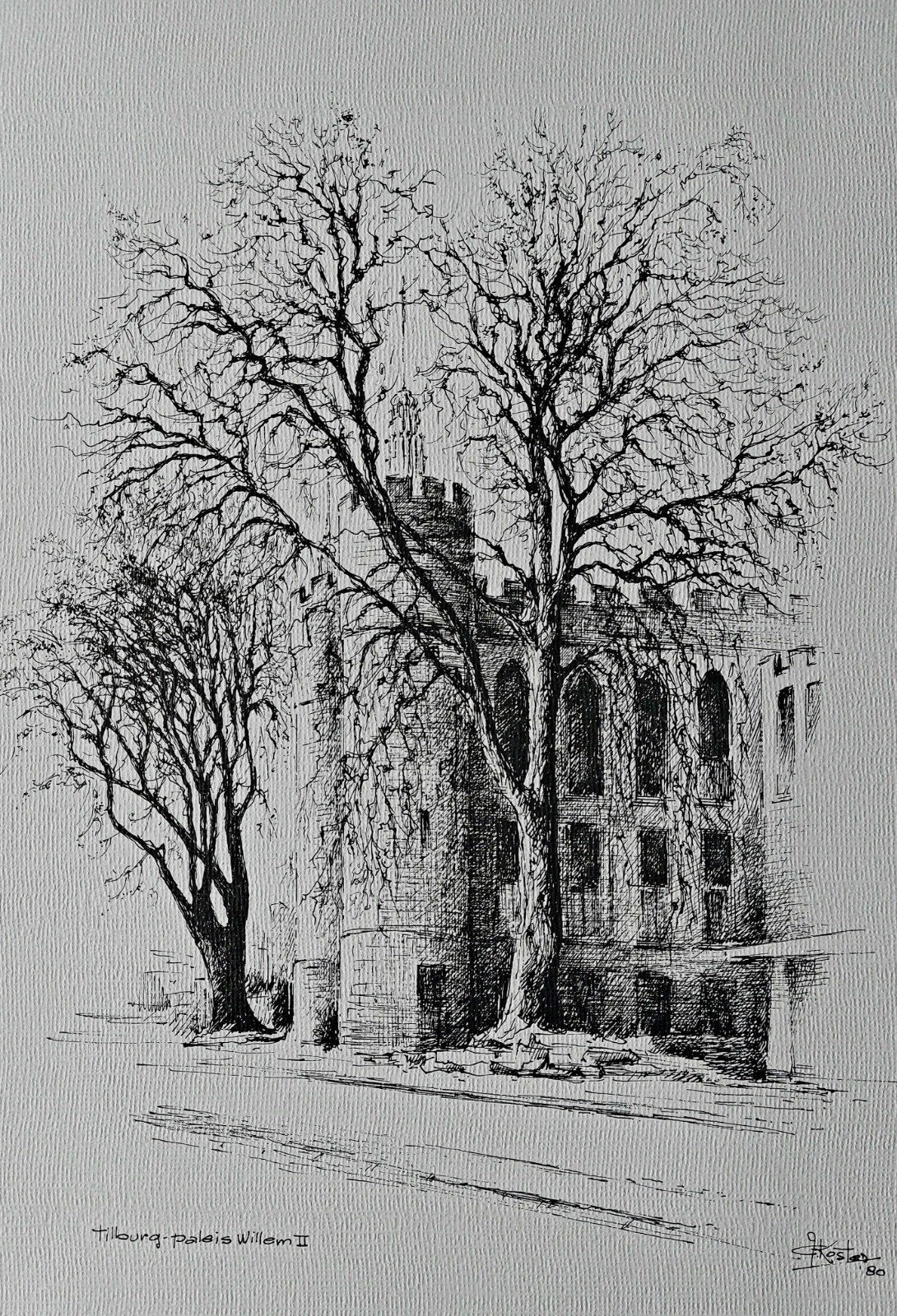 Tilburg .... paleis Willem II ....           Kees Koster.

P, Ophalen of Verzenden