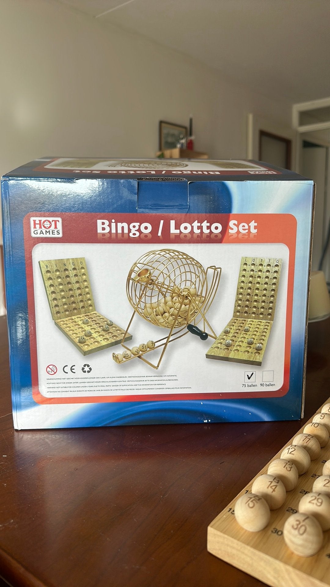 Gouden nieuwe bingo molen inc bingokaarten, Ophalen, Nieuw