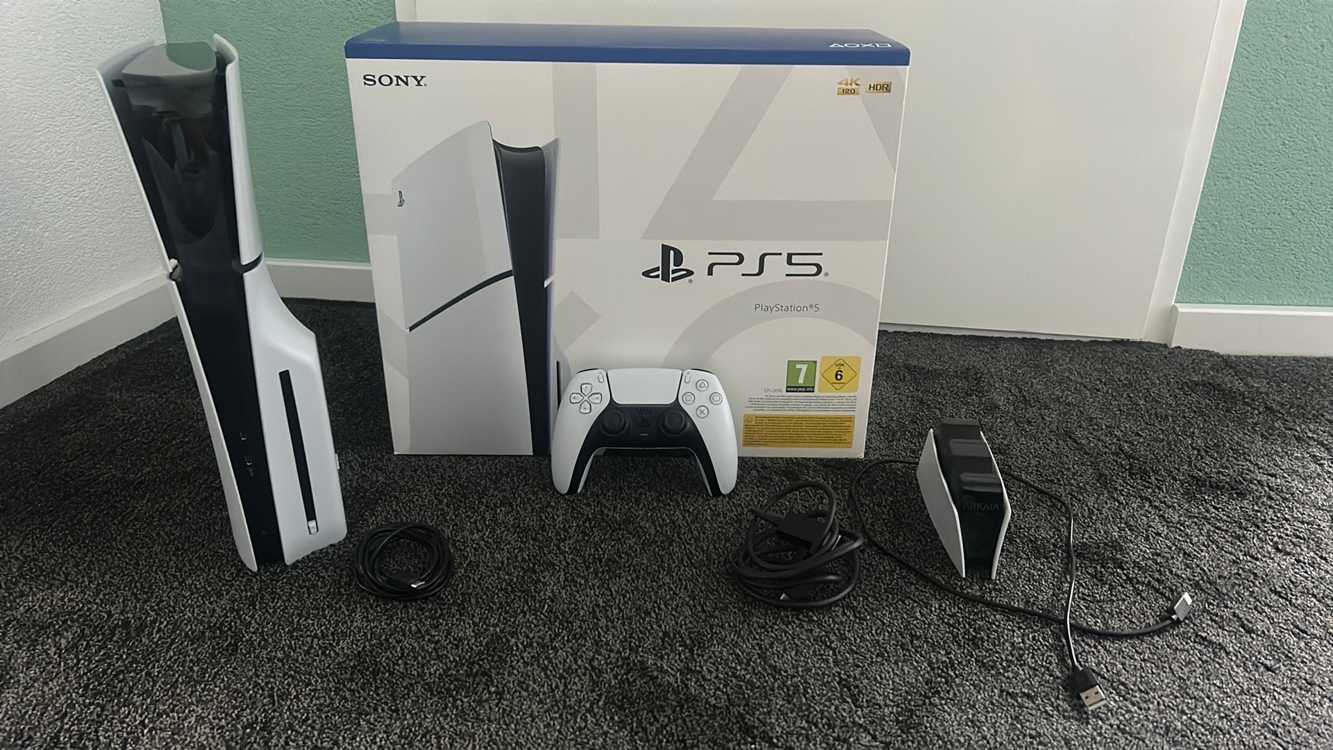 Ps5 slim met disc, Spelcomputers en Games, Spelcomputers | Sony PlayStation 5, Ophalen of Verzenden, Zo goed als nieuw, Playstation 5
