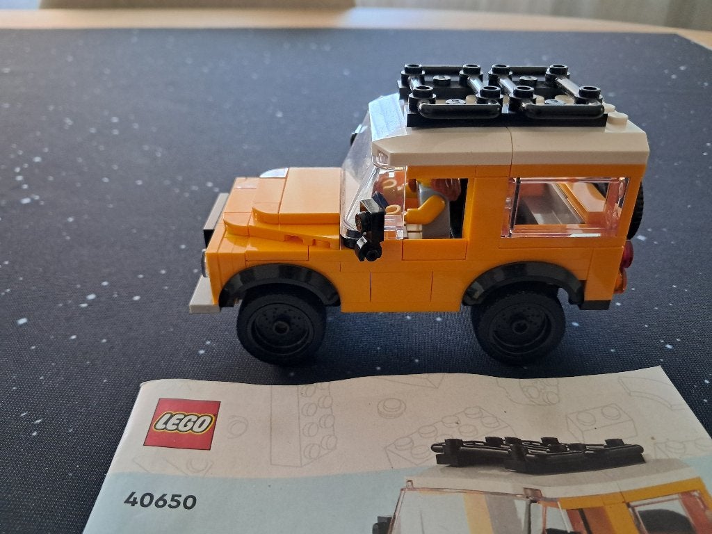 LEGO 40650 land rover classic defender, Kinderen en Baby's, Speelgoed | Duplo en Lego, Lego, Compleet, Ophalen of Verzenden, Zo goed als nieuw