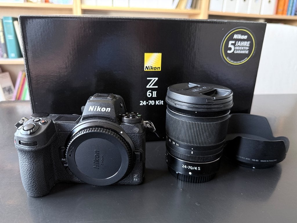 Nikon Z6ii met 24-70 F4 objectief + beschermhoes, Audio, Tv en Foto, Fotocamera's Digitaal, Bluetooth, Lensdop, Ophalen of Verzenden