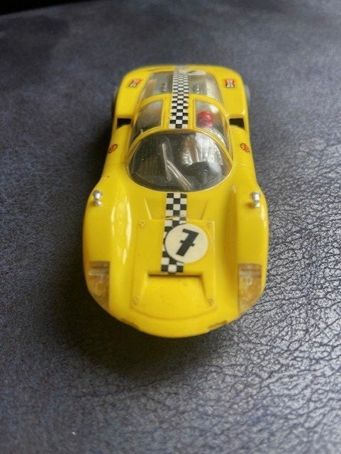 Zeer nette onbeschadigde Fleischmann Porsche Carrera 6 geel, Racebaan, Verzenden, Fleischmann, Nieuw
