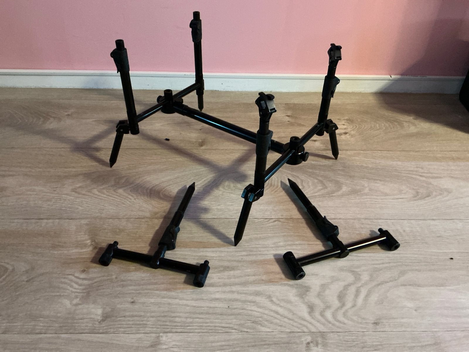 Sonik extractor 3 rod rodpot hengelsteunen, Ophalen of Verzenden, Gebruikt, Overige typen