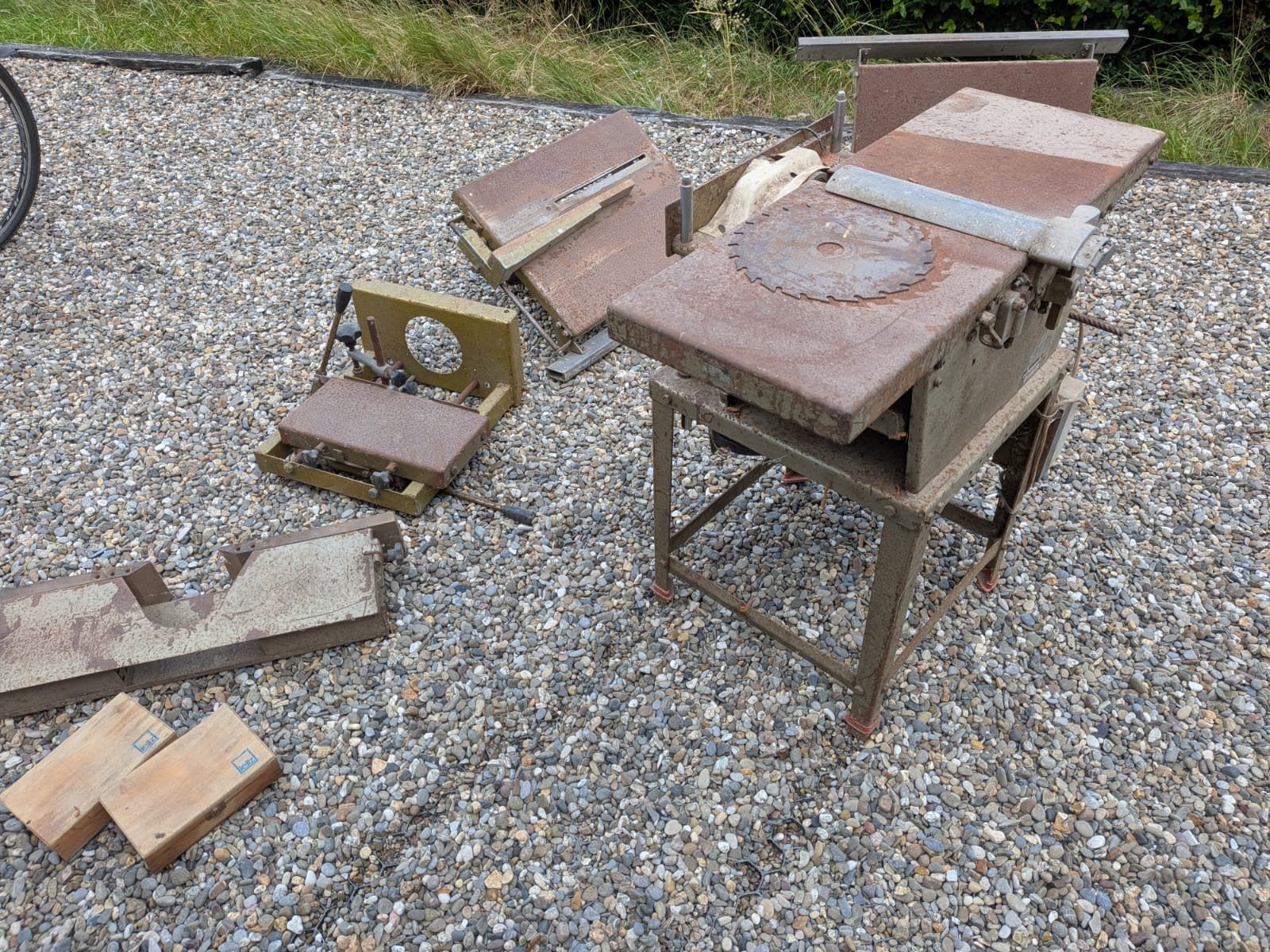 Oude zaagtafel Scheppach Prima HM-1, Ophalen, Gebruikt, Overige typen, Scheppach