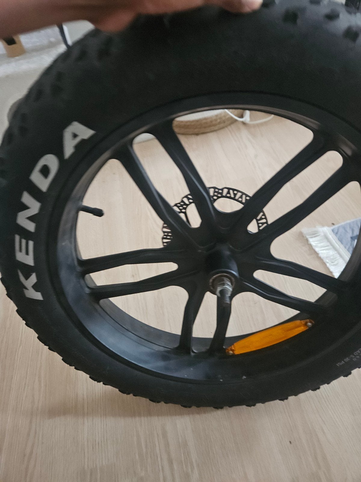 Kenda Fatbike band met velg en schijfrem, Ophalen, Band, Nieuw, Fatbike