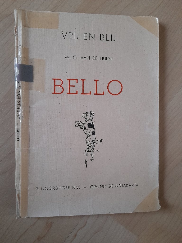BELLO WG van de Hulst Serie Vrij en blij, Boeken, Ophalen of Verzenden, Gelezen, Fictie algemeen