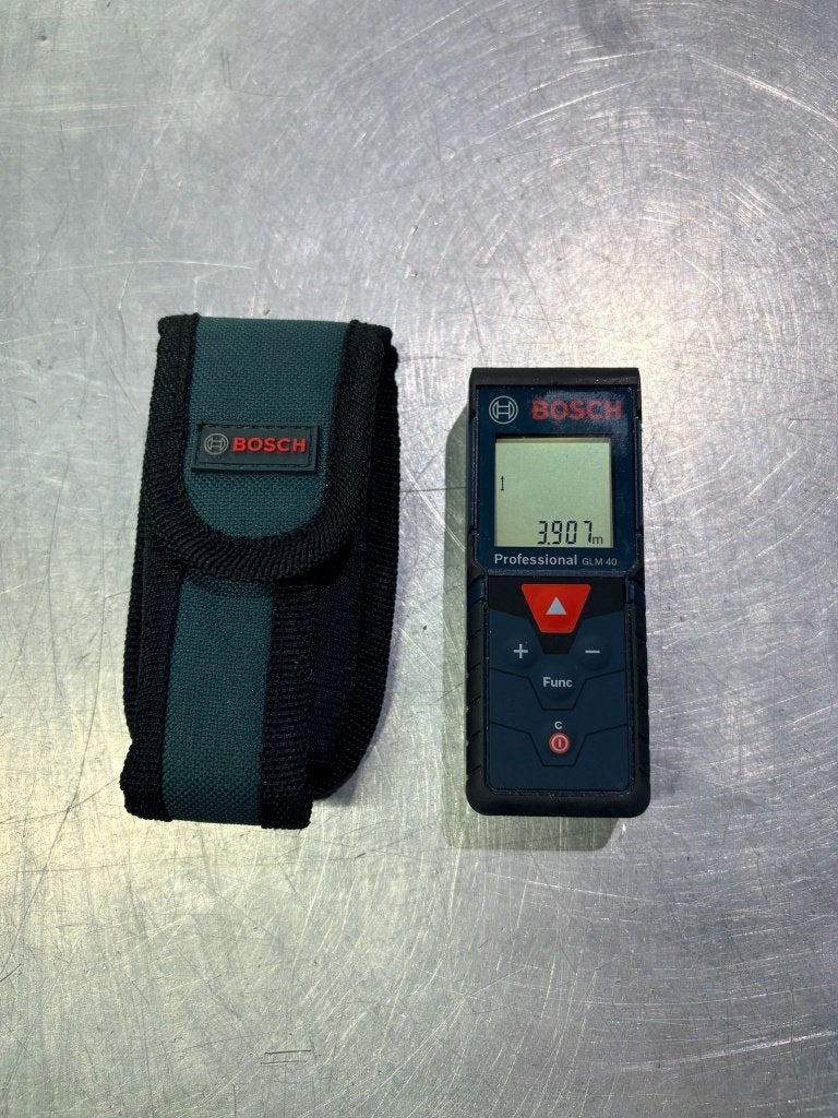 Bosch laserafstandmeter meetafstand tot 40 | ZGAN, ., Ophalen of Verzenden, Zo goed als nieuw, .
