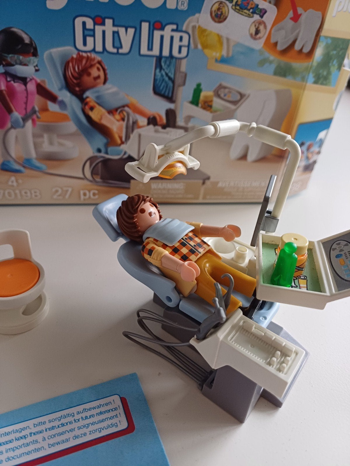 Playmobil tandarts - city life, Kinderen en Baby's, Speelgoed | Playmobil, Ophalen, Gebruikt