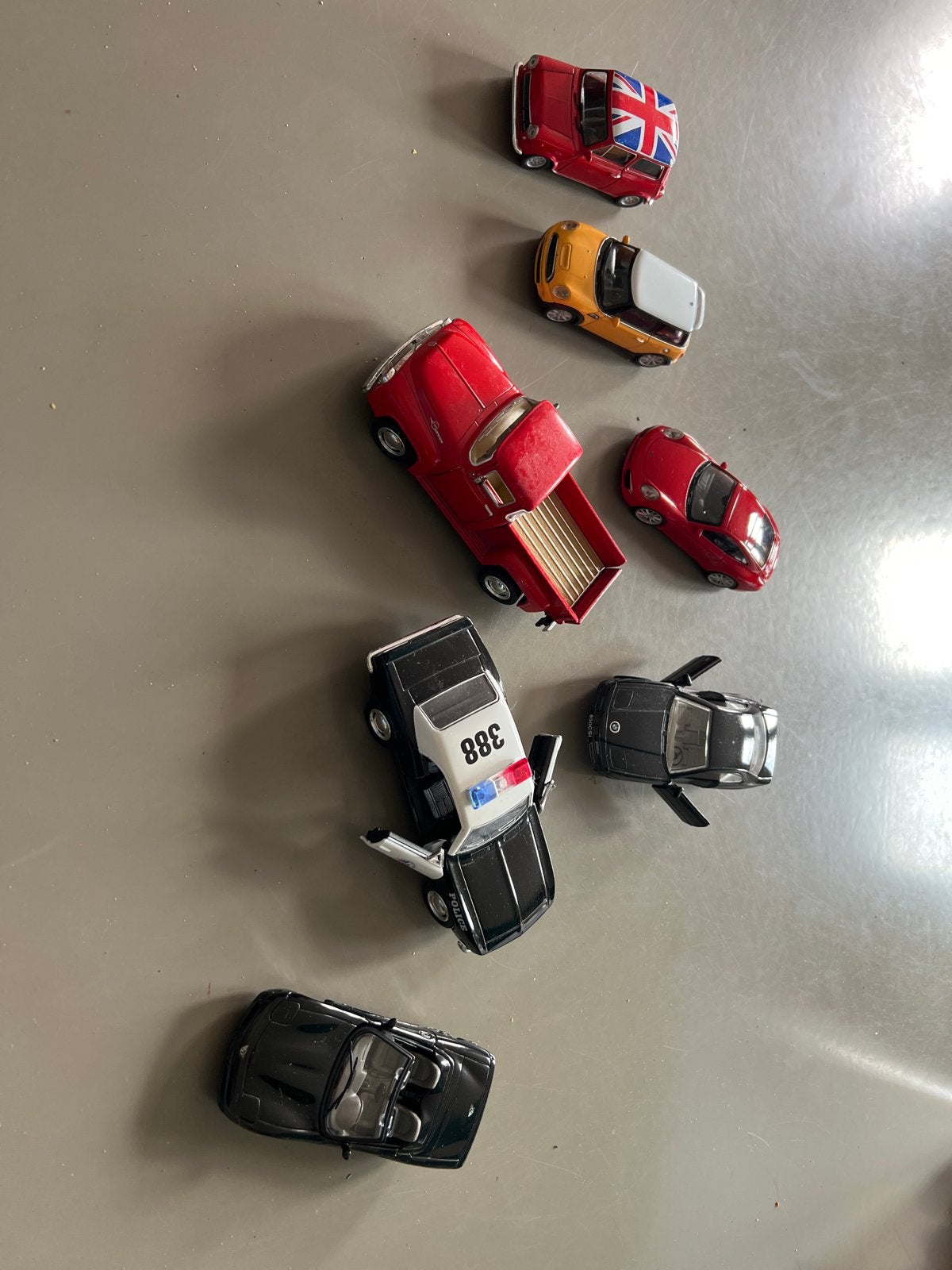 Set van diverse speelgoedauto's en modelauto's, Ophalen of Verzenden, Gebruikt, Auto