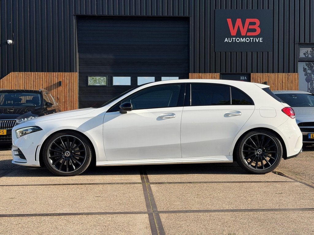 Mercedes-Benz A-klasse 220 AMG Launch Edition Premium Plus, Wit, Origineel Nederlands, 1600 kg, 725 kg
