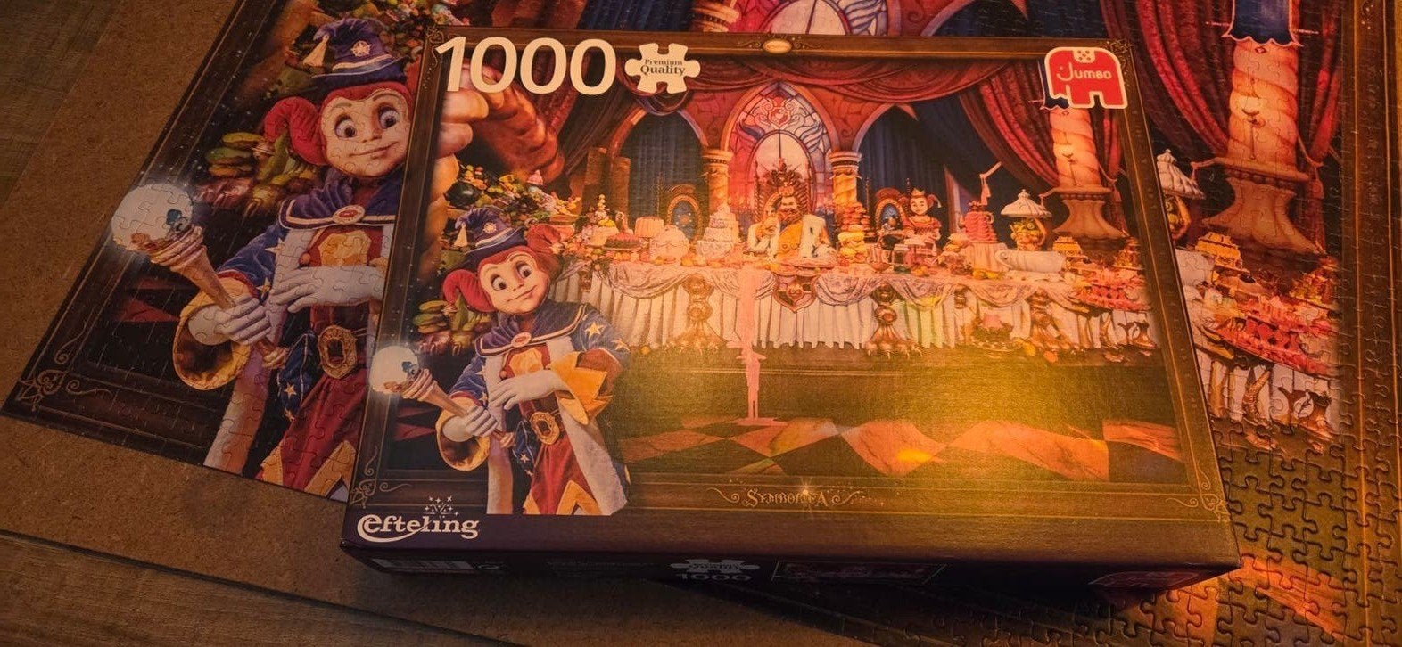 puzzel efteling 1000 stukjes, Ophalen of Verzenden, 500 t/m 1500 stukjes, Zo goed als nieuw