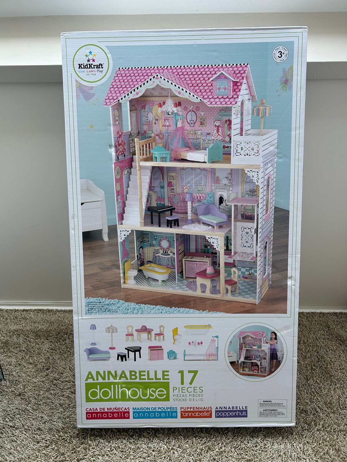 KidKraft Annabelle Poppenhuis - Nieuw in doos