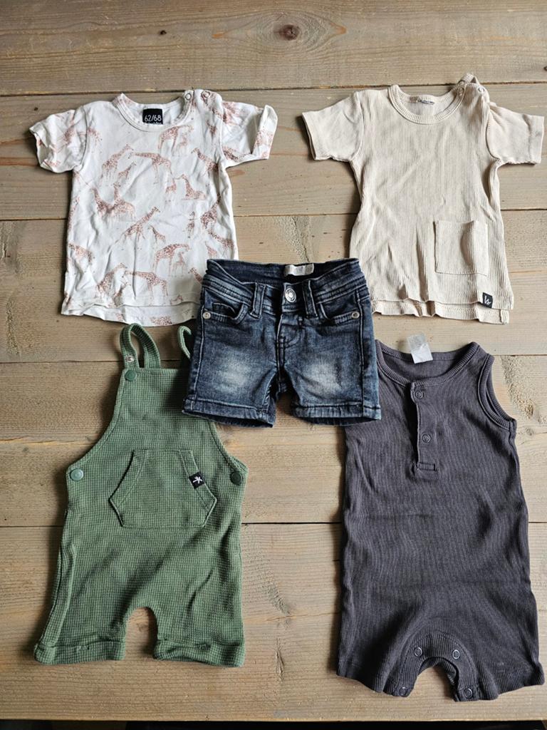 Mooie set, bundel zomerkleding jongens / baby maat 62 / 68, Ophalen of Verzenden, Gebruikt, Jongetje