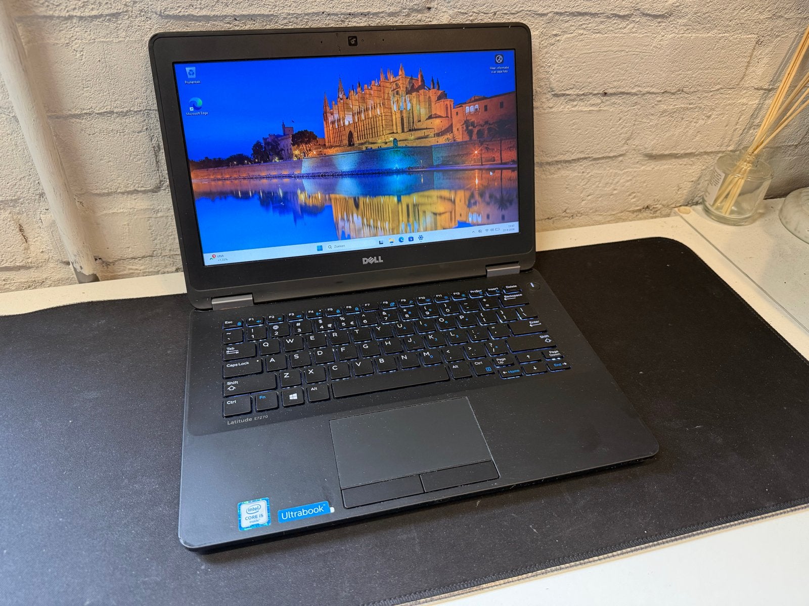 Dell Latitude E7270 i5-6300U 8GB RAM 256GB SSD, Computers en Software, 2 tot 3 Ghz, Qwerty, 8 GB, 10 inch of minder