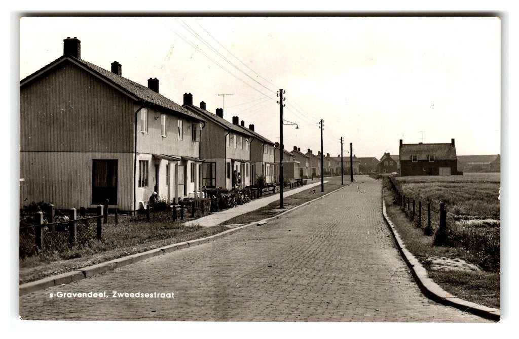 's-Gravendeel, Zweedsestraat, Ophalen of Verzenden, 1960 tot 1980, Gelopen, Zuid-Holland