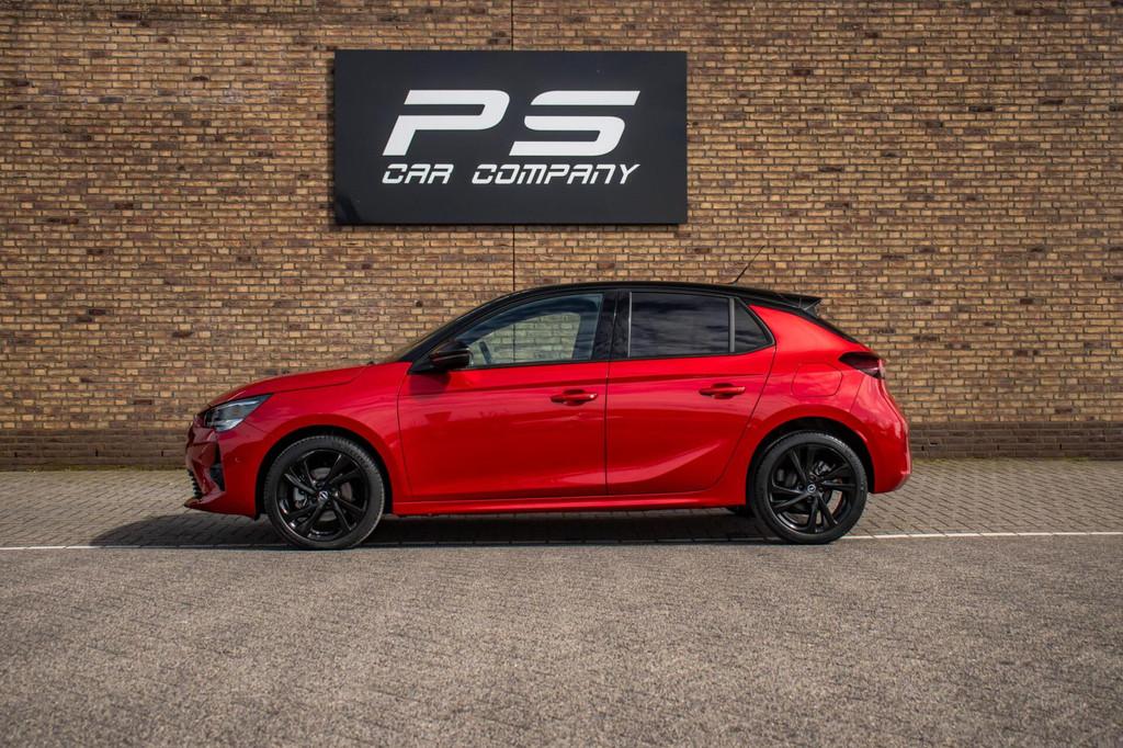Opel Corsa 1.2 GS Line, Origineel NL/1e eig/Carplay/Dodehoek, Gebruikt, Met garantie (alle), Parkeersensor, 49 €/maand