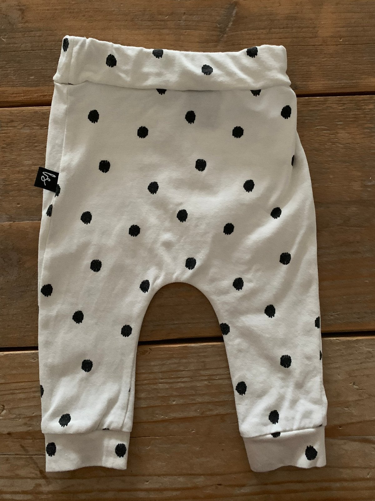 Wit broekje met dots van Babystyling - maat 62, Ophalen of Verzenden, Nieuw, Jongetje of Meisje, Broekje
