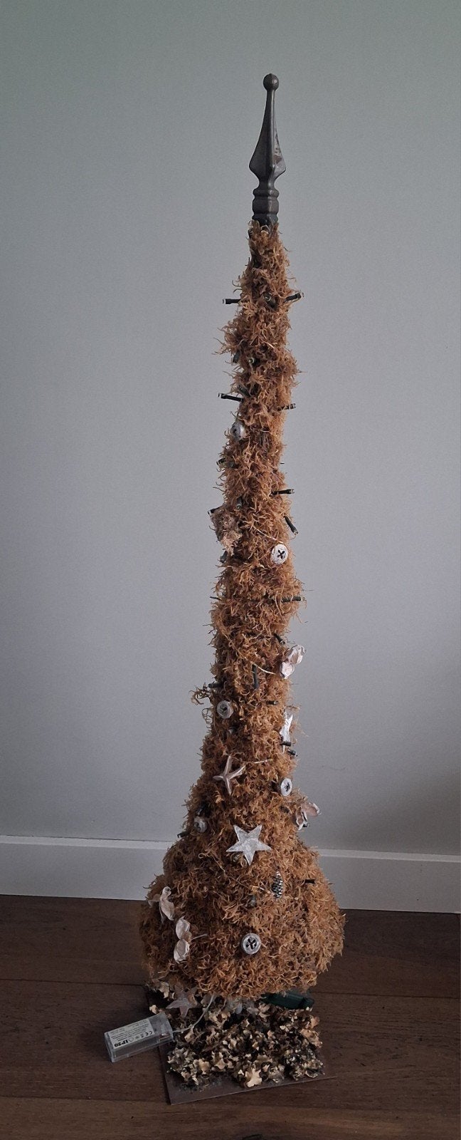 Kerstboom OLD BARN zwaag metalen frame oppimpen eigen smaak, Diversen, Kerst, Ophalen, Zo goed als nieuw