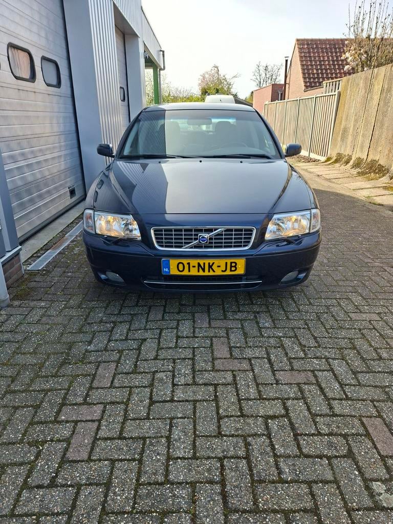 Volvo s80 automaat, Auto's, 1800 kg, Zwart, Mistlampen, Blauw