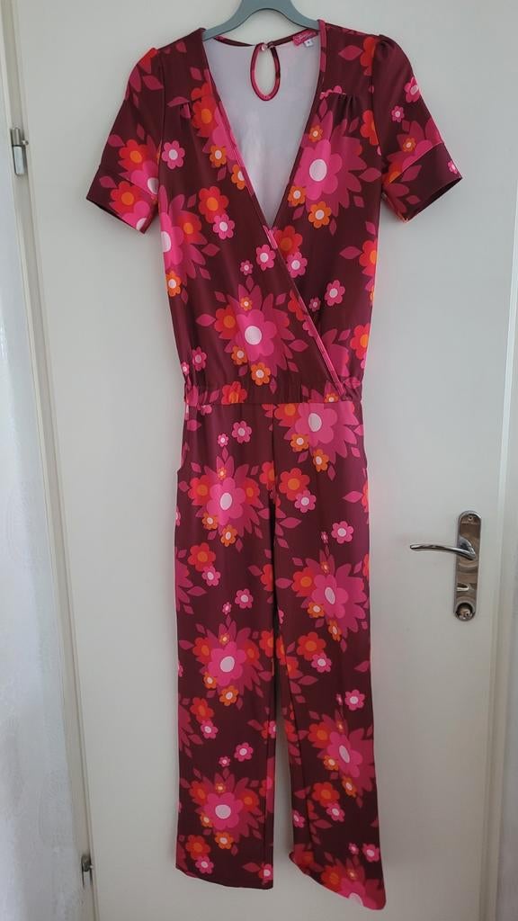 Vrolijke jumpsuit Tante Betsy maat S, Tante Betsy, Ophalen of Verzenden, Maat 36 (S), Gedragen