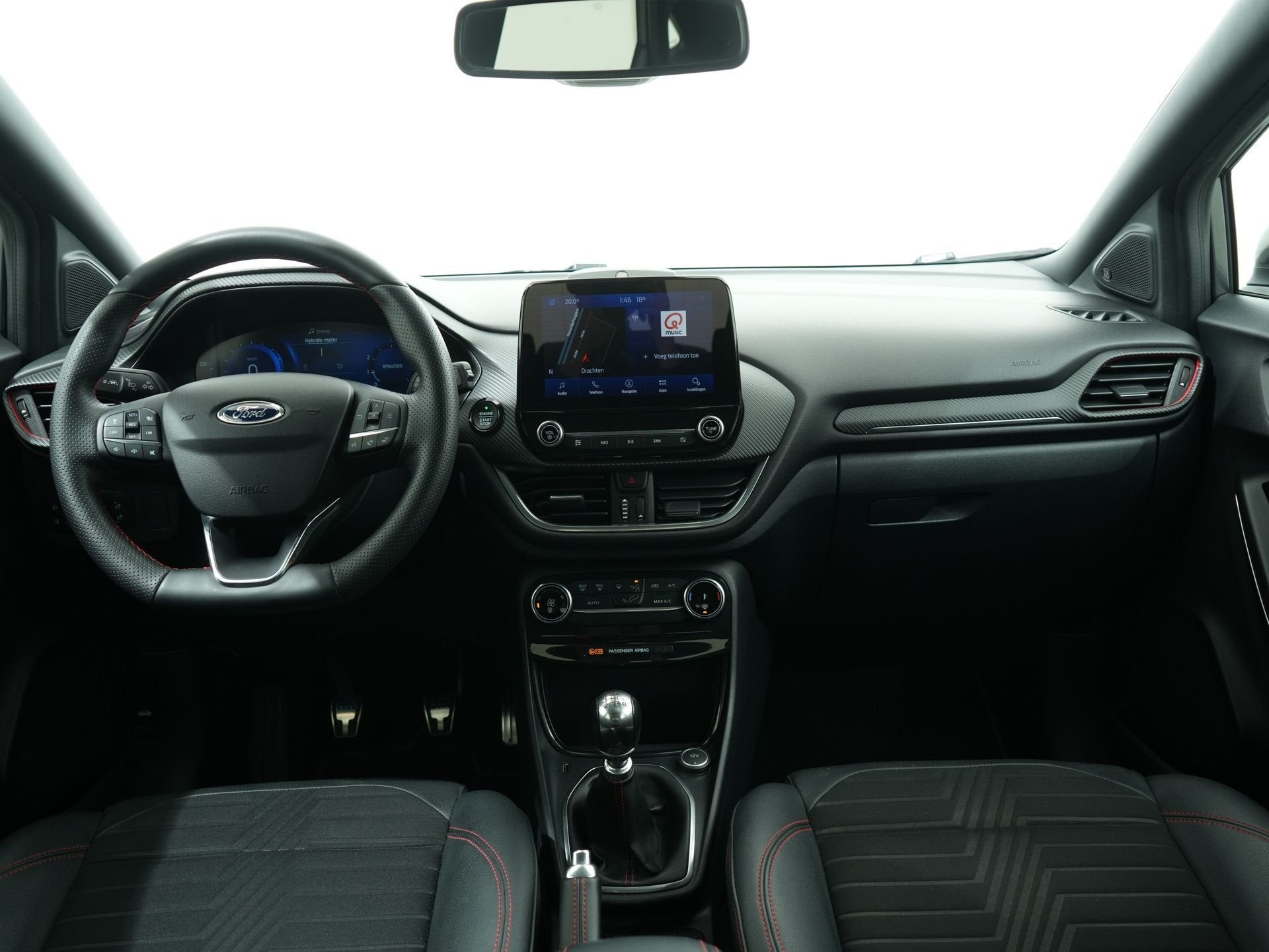 Ford Puma 1.0 HYBRID 125PK ST-LINE X | Panoramadak | Matrix, Voorwielaandrijving, Automatische klimaatregeling, 125 pk, Leder en Stof