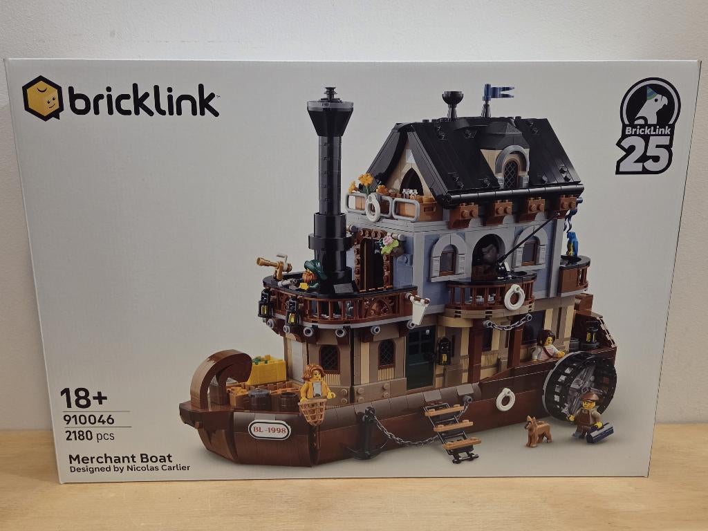 (GESEALD) Lego 910046 Merchant Boat, Lego, Nieuw, Ophalen of Verzenden, Complete set