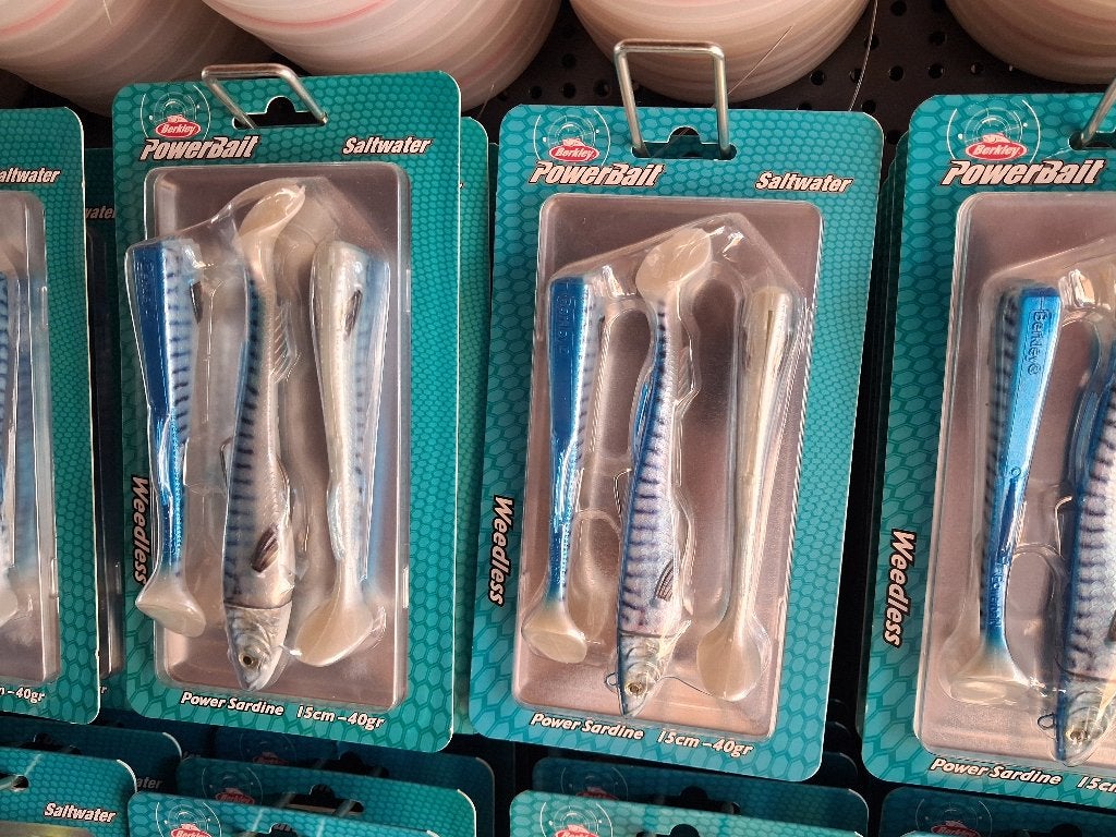 Partij van 100 verpakkingen Power Sardine Weedless 15cm/40g, Tinstraat, Overige typen, Nieuw, Ophalen of Verzenden