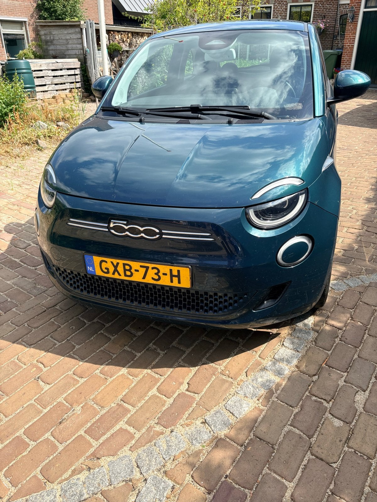 Fiat 500e 42kWh 118pk 2022 private lease overname, Auto's, 118 pk, 4 stoelen, 25 min, Geïmporteerd