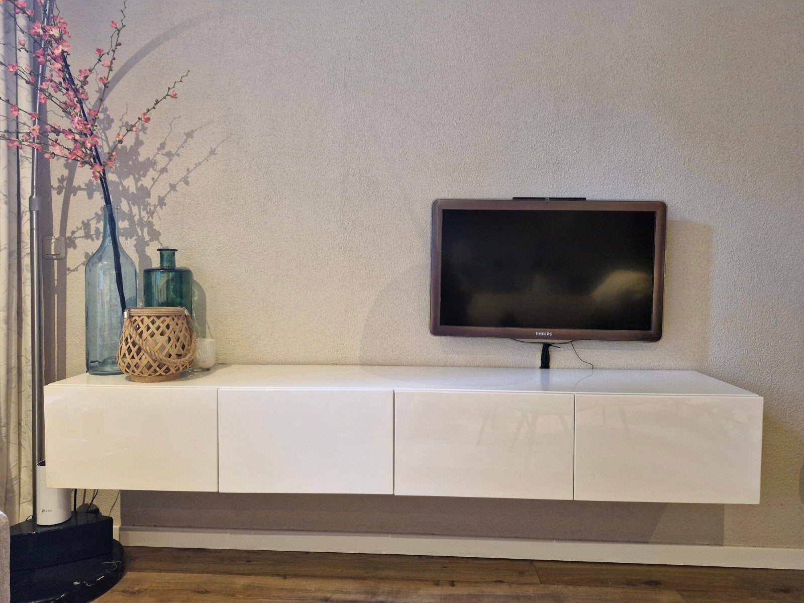 dressoir hangend wit, Huis en Inrichting, Ophalen, Gebruikt, 25 tot 50 cm, Minder dan 100 cm