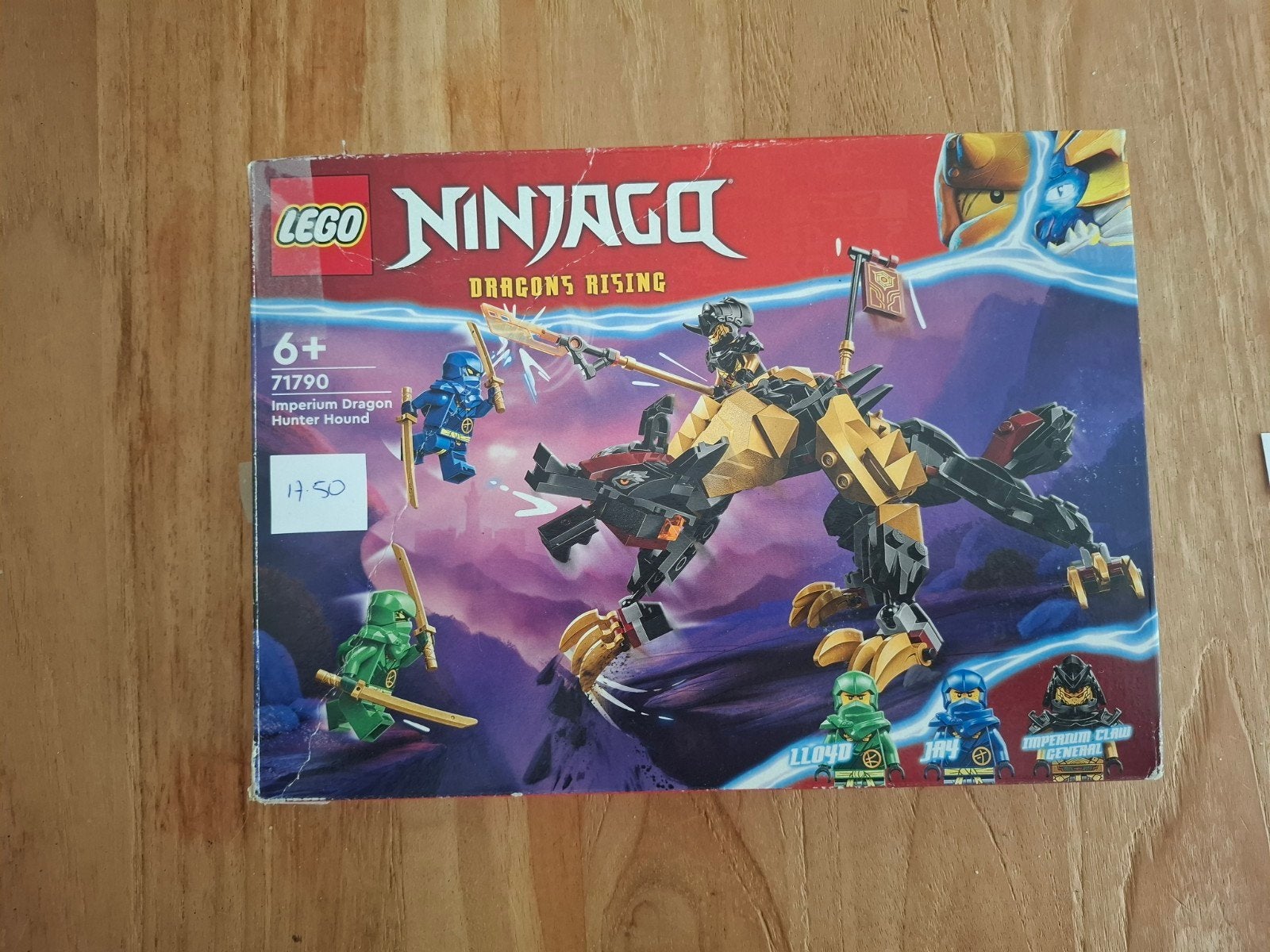 Lego ninjago, Ophalen