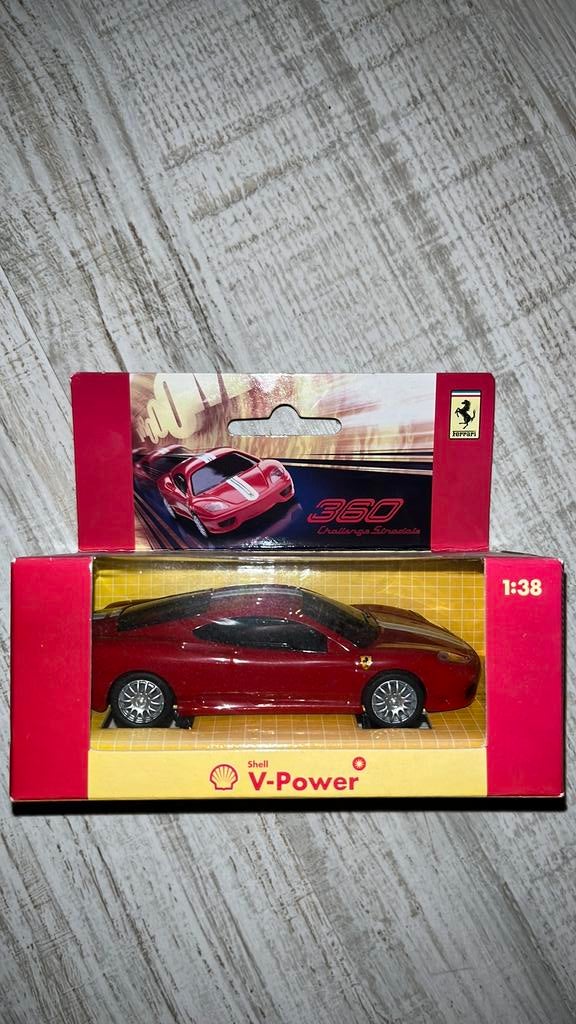 Hot Wheels Ferrari 360 Challenge Stradale 1:38, Ophalen of Verzenden, Zo goed als nieuw, Overige merken