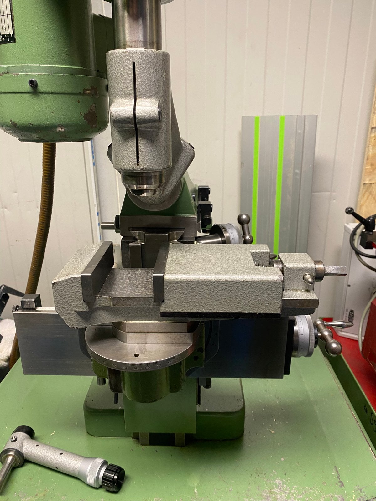 Aciera f1+ machineklem, Ophalen of Verzenden, Zo goed als nieuw, Metaaldraaibank