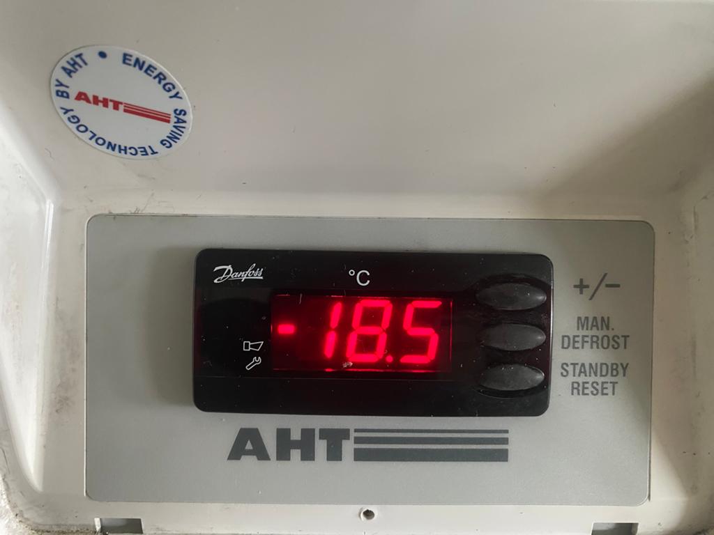 Professionele AHT Paris 185 LED – Getest op -18,5C!, Gebruikt, 200 liter of meer, 60 cm of meer, Met aparte vriezer