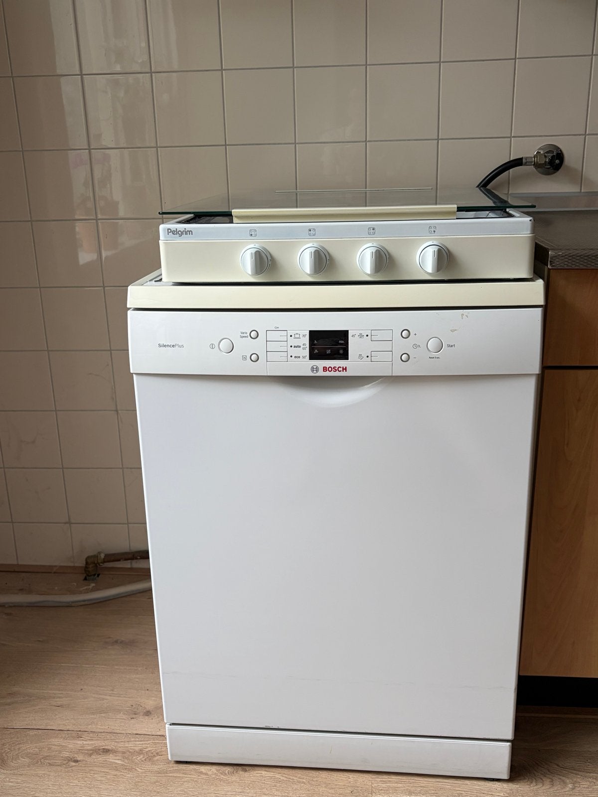 Bosch SilencePlus Vrijstaande Vaatwasser, Witgoed en Apparatuur, Vaatwasmachines, Zo goed als nieuw, Vrijstaand, 85 tot 90 cm