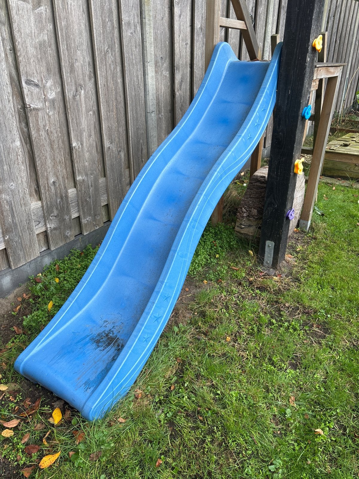 Blauwe glijbaan voor speeltoestel 220, Ophalen, Gebruikt, Glijbaan, Aanbouwonderdeel