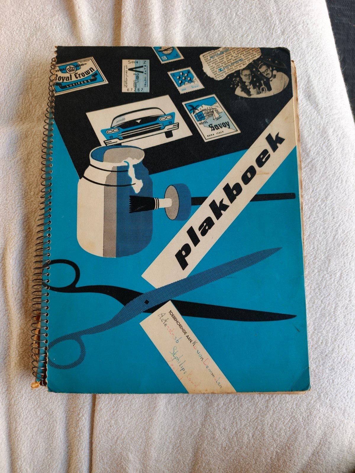 Plakboek vol met luciferdoosjes, jaren '50 en '60, Verzenden, Gebruikt, Luciferdoosjes of -merken