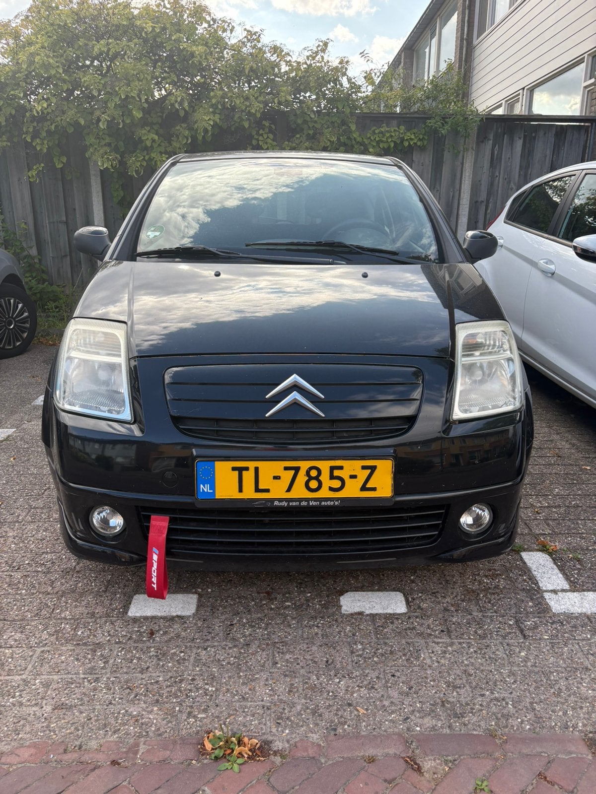 Citroën C2 1.1 I 2006 Zwart, Ophalen, Gebruikt