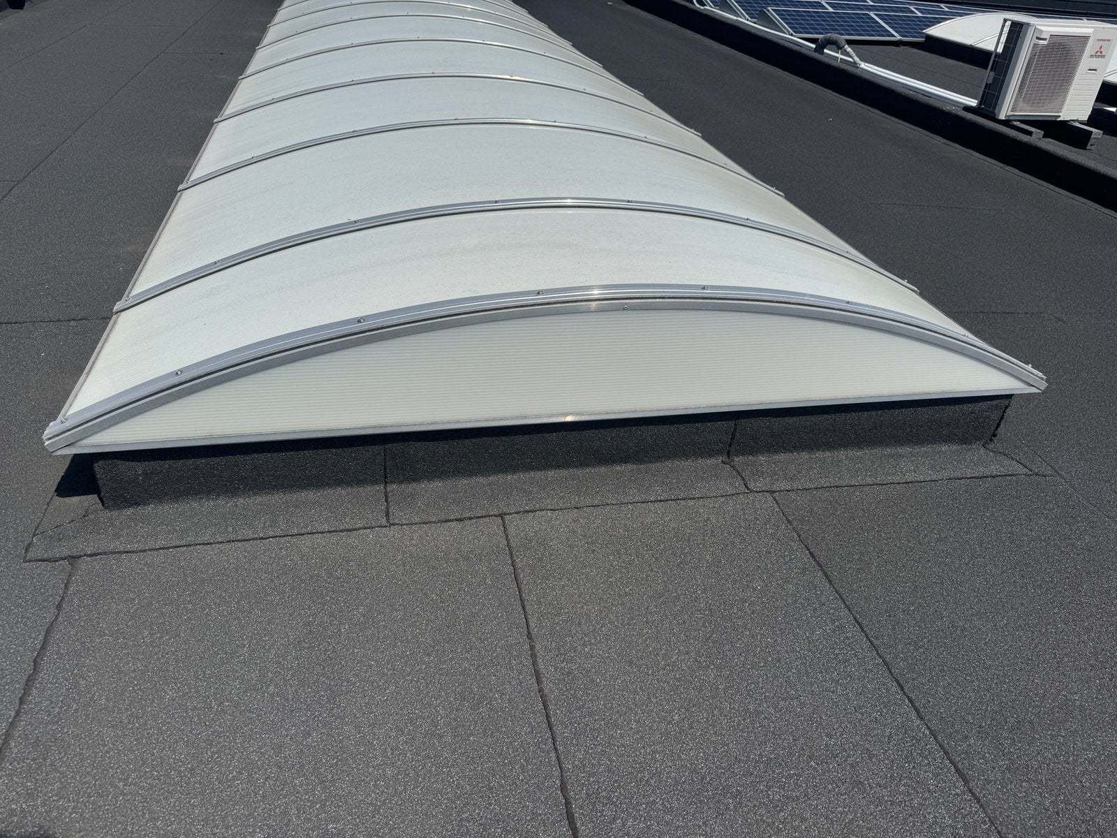 Grote lichtkoepel / dakraam voor plat dak, Gebruikt, Minder dan 80 cm, Ophalen of Verzenden, Dakraam