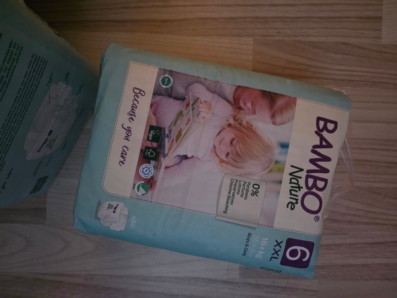Bambo Nature Luiers Maat 6 XXL (16+ kg) - Nieuw Pak, Ophalen, Nieuw