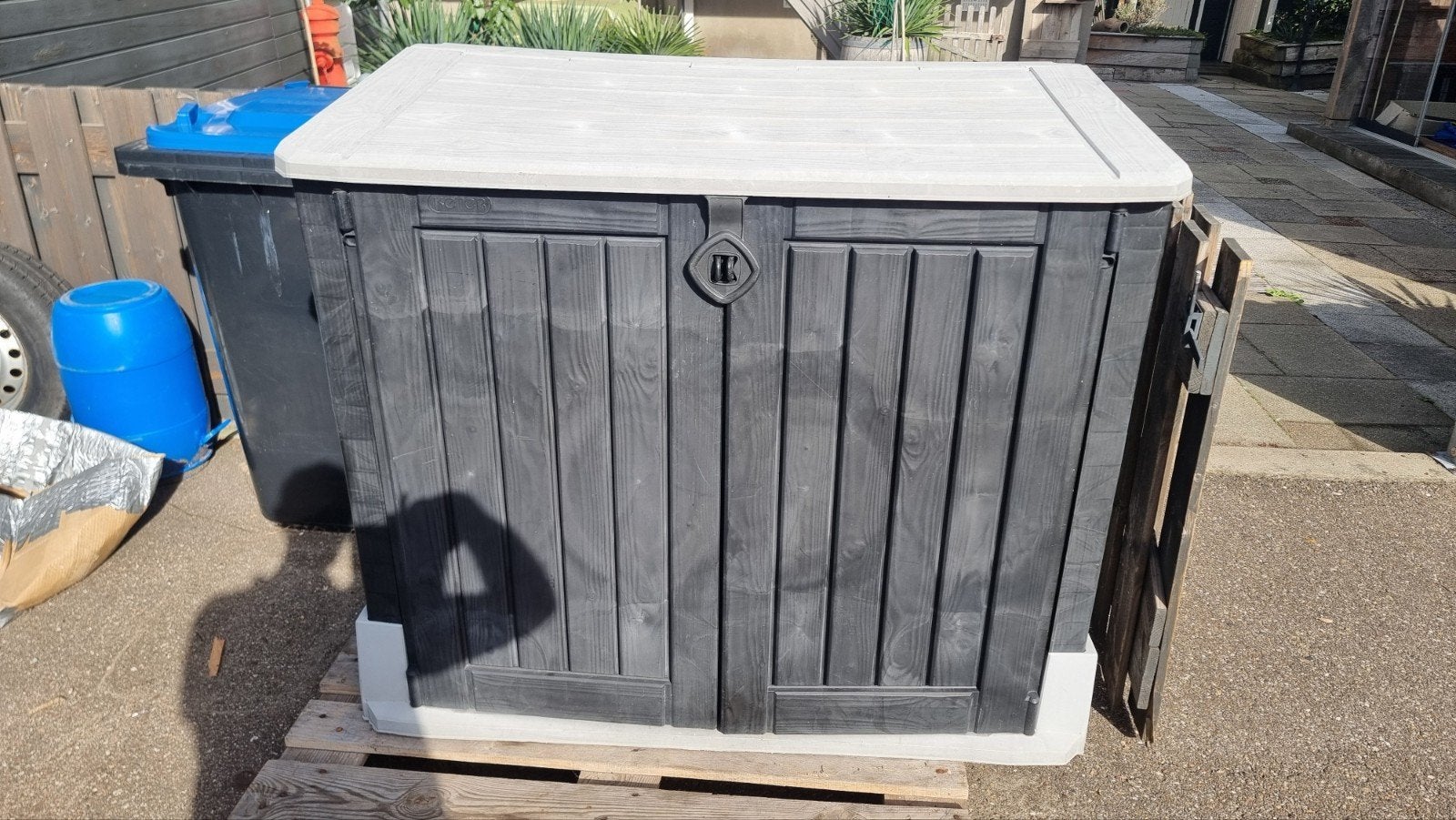 Kussen kast  / Opbergbox voor buiten, Ophalen, Gebruikt